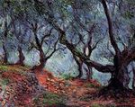 Клод Моне Группа оливковых деревьев в Бордигере 1884г 65x81cm